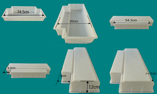路沿石塑料模具